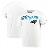 Carolina Panthers Nike Sideline Line of Scrimmage Legend Performance T-Shirt White,baseball caps,new era cap wholesale,wholesale hats